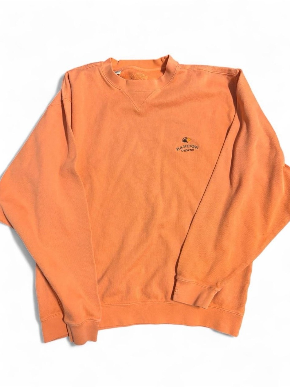 Brandon Dunes Orange Crewneck Sweatshirt - Men